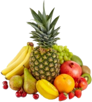 an assortment of fruit